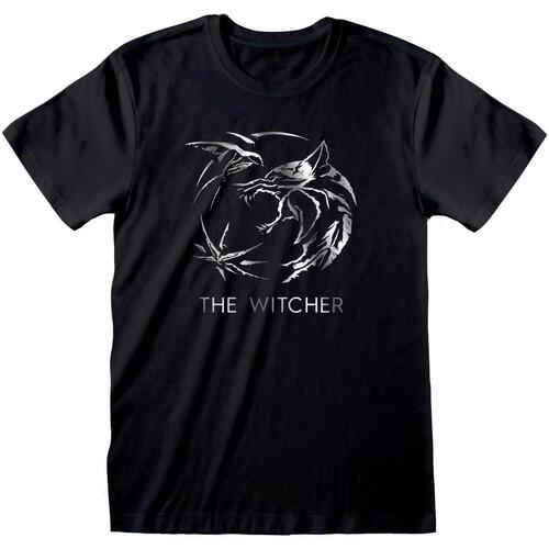 Vêtements T-shirts manches longues The Witcher HE726 Noir