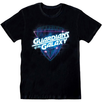 Vêtements T-shirts manches longues Guardians Of The Galaxy  Noir