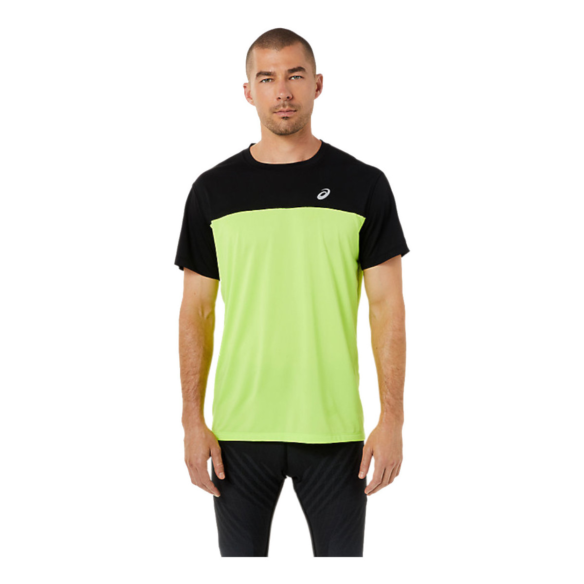 Vêtements Homme T-shirts manches courtes Asics Race SS Top Tee Vert