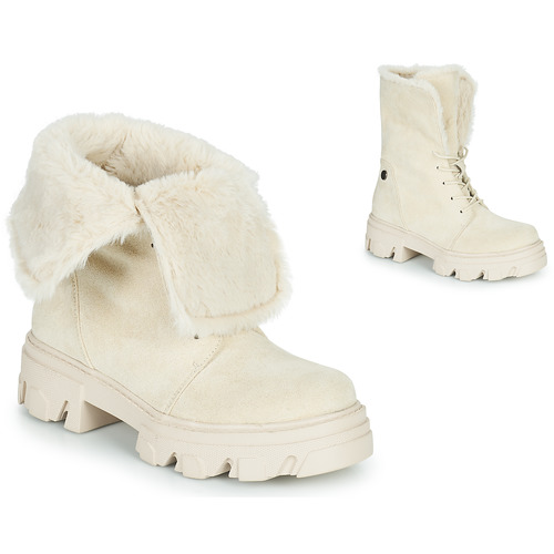 Chaussures Femme Boots Viscose / Lyocell / Modal EVONA Beige