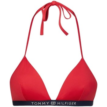 Tommy Hilfiger Haut de maillot de bain Ref 55733 Rouge Rouge - Vêtements Maillots  de bain Femme 44,90 €