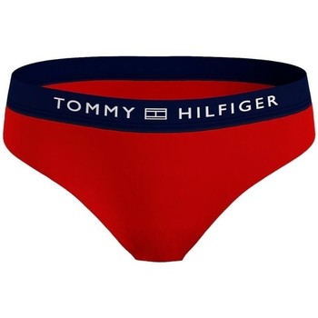 maillots de bain tommy hilfiger  bas de maillot de bain  ref 55736 rouge 