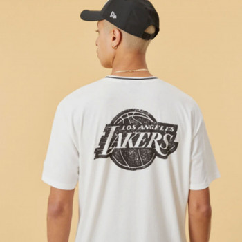 New-Era Tee shirt Lakers blanc Oversize 12893172 - XXS Blanc