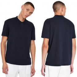 Vêtements T-shirts & Polos Emporio Armani EA7 Polo Armani Exchange bleu marine 3LZFAD ZJ6YZ Bleu