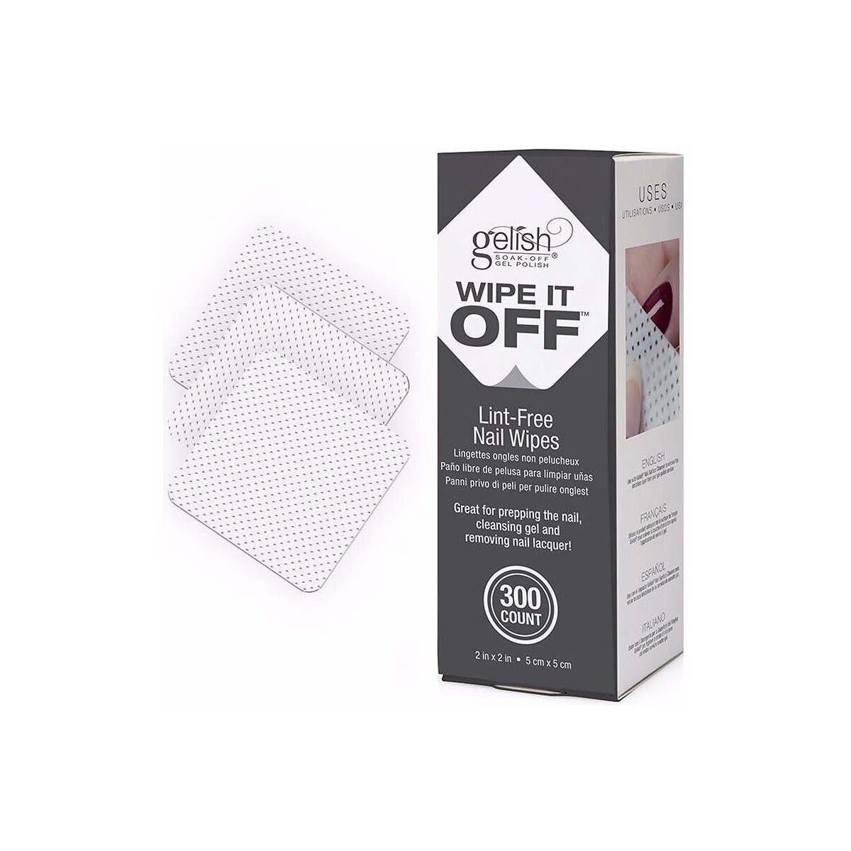 Beauté Accessoires ongles Morgan Taylor Wipe It Off Lint-free Nail Wipes 