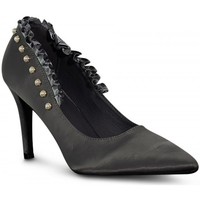 Chaussures Femme Escarpins Kebello Pull Manches Longues Noir H S Gris