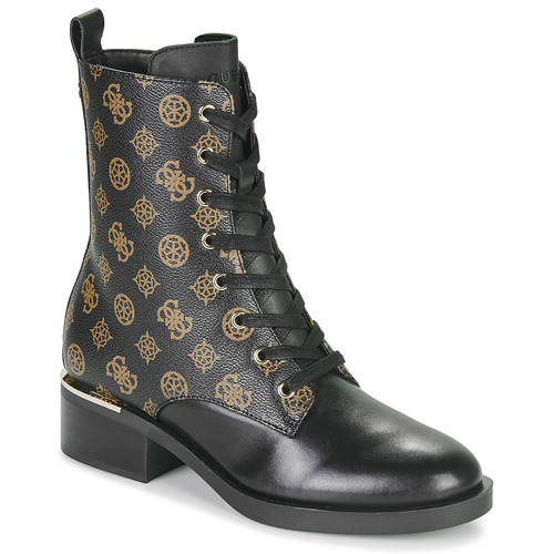 Chaussures Femme Boots Print Guess TAELY Noir