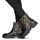 Chaussures Femme Trainers GUESS corallo Paije FL7PJE ELE12 BLKWH ORLIS Noir / Marron