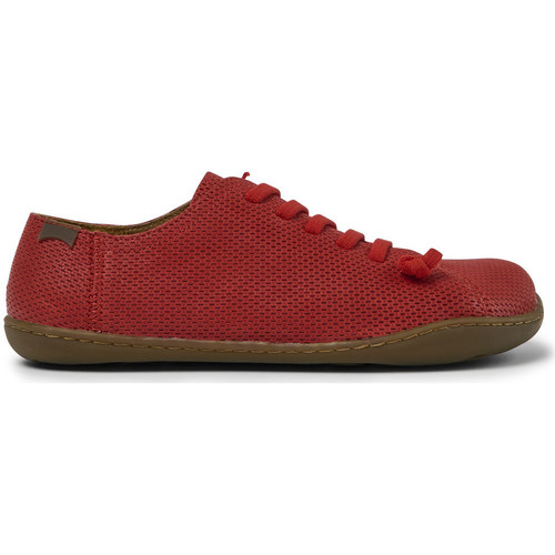 Chaussures Camper Baskets cuir PEU CAMI rouge - Livraison Gratuite 