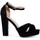 Chaussures Femme Sandales et Nu-pieds Kebello Sandales Noir F Noir