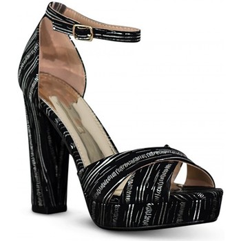 Chaussures Femme Sandales et Nu-pieds Kebello Sandales Silver F Argenté