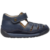 Chaussures Enfant Sandales et Nu-pieds Falcotto Sandales semi-ouverte en cuir bleunuit