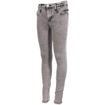 Vêtements Fille Jeans Shirred skinny Teddy Smith 50106418D Gris