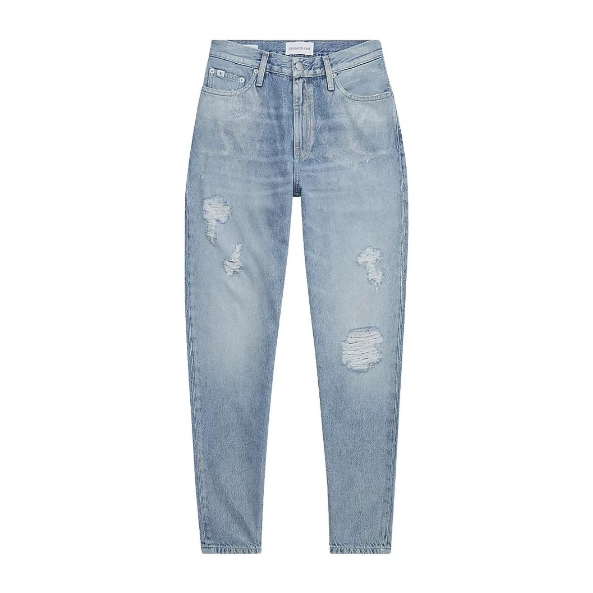 Vêtements Femme Maillots / Shorts de bain Calvin Klein Jeans Jean Mom  Ref 55773 Bleu Bleu