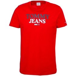 Vêtements Homme T-shirts manches courtes Tommy Jeans T Shirt Homme  Ref 55521 Rouge Rouge