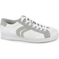 Chaussures Homme Baskets mode Geox WARRENS_E9.08 Blanc