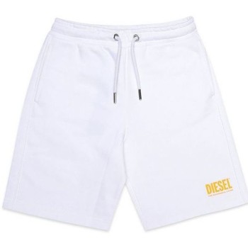 Vêtements Enfant long-sleeve Shorts / Bermudas Diesel J00500 0IAJH PCROWN-K100 WHITE Blanc