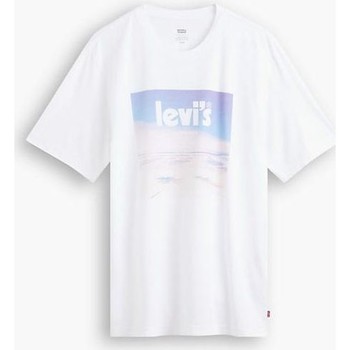 Vêtements Homme T-shirts & Polos Levi's 16143 0484 - SS RELAXED-WHITE Blanc
