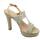 Chaussures Femme Sandales et Nu-pieds Menbur 22992 Doré