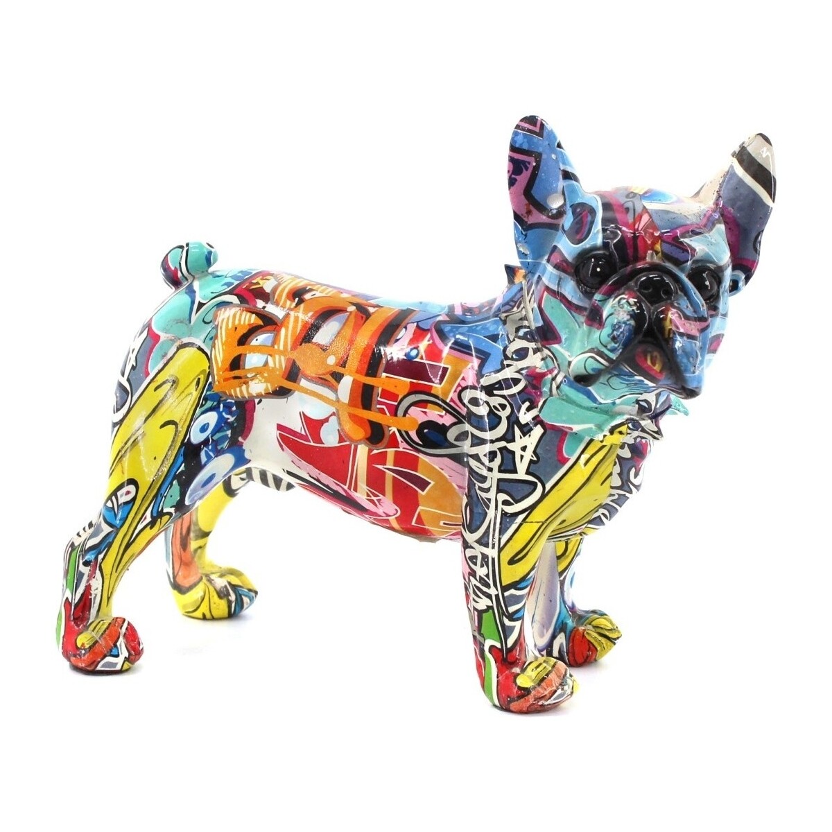 Maison & Déco Statuettes et figurines Signes Grimalt Figure Frange Bulldog Multicolore