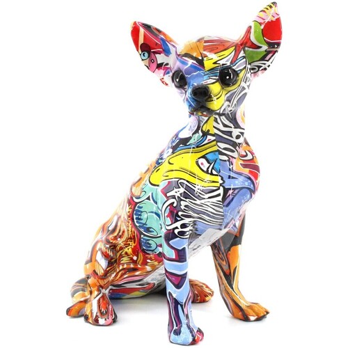 Maison & Déco Statuettes et figurines Signes Grimalt Figure Chihuahua Multicolore