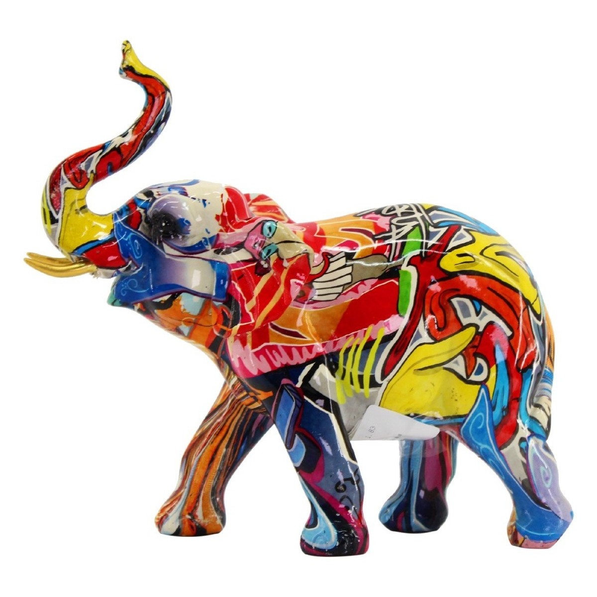 Maison & Déco Veuillez choisir votre genre Signes Grimalt Figure D'Éléphant Multicolore