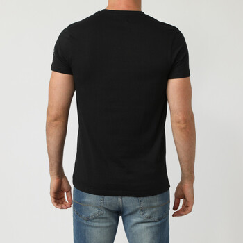 Geographical Norway T-Shirt col v en coton Noir