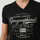 Vêtements Homme T-shirts manches courtes Geographical Norway T-Shirt col v en coton Noir