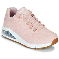 Chaussures Femme Baskets basses Skechers UNO 2 Rose