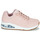 Chaussures Femme Baskets basses Skechers UNO 2 Rose