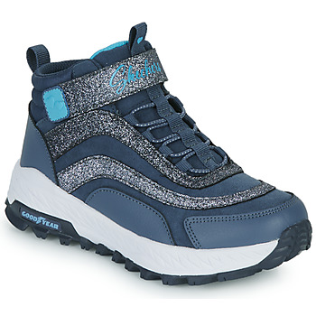 Chaussures Fille Baskets montantes Skechers FUSE TREAD Marine / Glitter