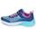 Chaussures Fille Baskets basses Skechers MICROSPEC Bleu / Rose