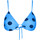 Vêtements Femme Maillots de bain séparables Lisca Haut maillot de bain triangle sans armatures La Paz Bleu