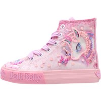 Chaussures Fille Baskets montantes Lelli Kelly - Polacchino rosa LKED 7020-BC02 ROSA