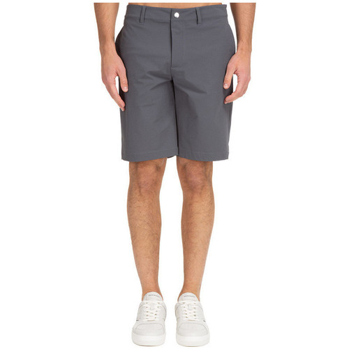 Vêtements Homme Shorts / Bermudas EMPORIO VELOUR ARMANI zip-front long-sleeve short jacketni Short Gris