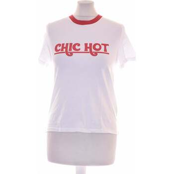 Vêtements Femme T-shirts & Polos H&M top manches longues  36 - T1 - S Blanc Blanc