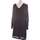 Vêtements Femme Robes courtes DDP robe courte  38 - T2 - M Noir Noir