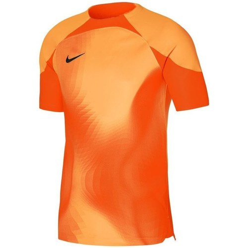 Vêtements Homme T-shirts Grey manches courtes Nike Gardien IV Orange