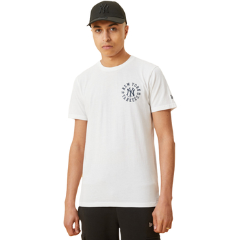 Vêtements Homme T-shirts manches courtes New-Era 12893107 Blanc