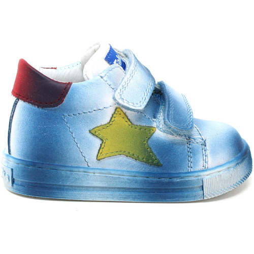 Baskets mode Falcotto 2015350 15 Bleu - Chaussures Basket montante Enfant 91 
