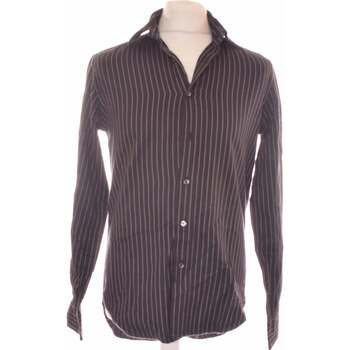 Vêtements Homme Chemises manches longues Zara 40 - T3 - L Noir