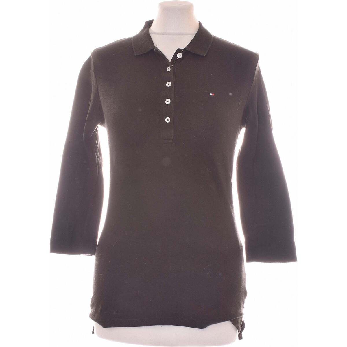 Vêtements Femme T-shirts & Polos Tommy Hilfiger polo femme  34 - T0 - XS Noir Noir