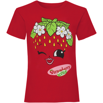 Vêtements Fille T-shirts manches longues Shopkins NS6436 Rouge
