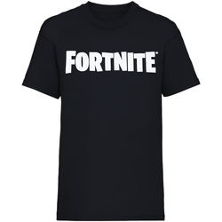 Vêtements Garçon T-shirts manches courtes Fortnite Gamer Noir