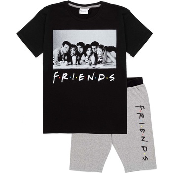 Vêtements Femme Pyjamas / Chemises de nuit Friends NS6605 Noir