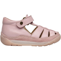 Chaussures Fille Sandales et Nu-pieds Falcotto Sandales semi-ouverte en cuir rose