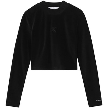 Vêtements Femme T-shirts manches courtes Calvin Klein Jeans 126315VTPE22 Noir