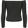 Vêtements Femme T-shirts manches courtes Only 129589VTPE22 Noir