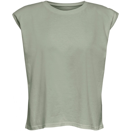 Vêtements Femme T-shirts manches courtes Only 129591VTPE22 Vert