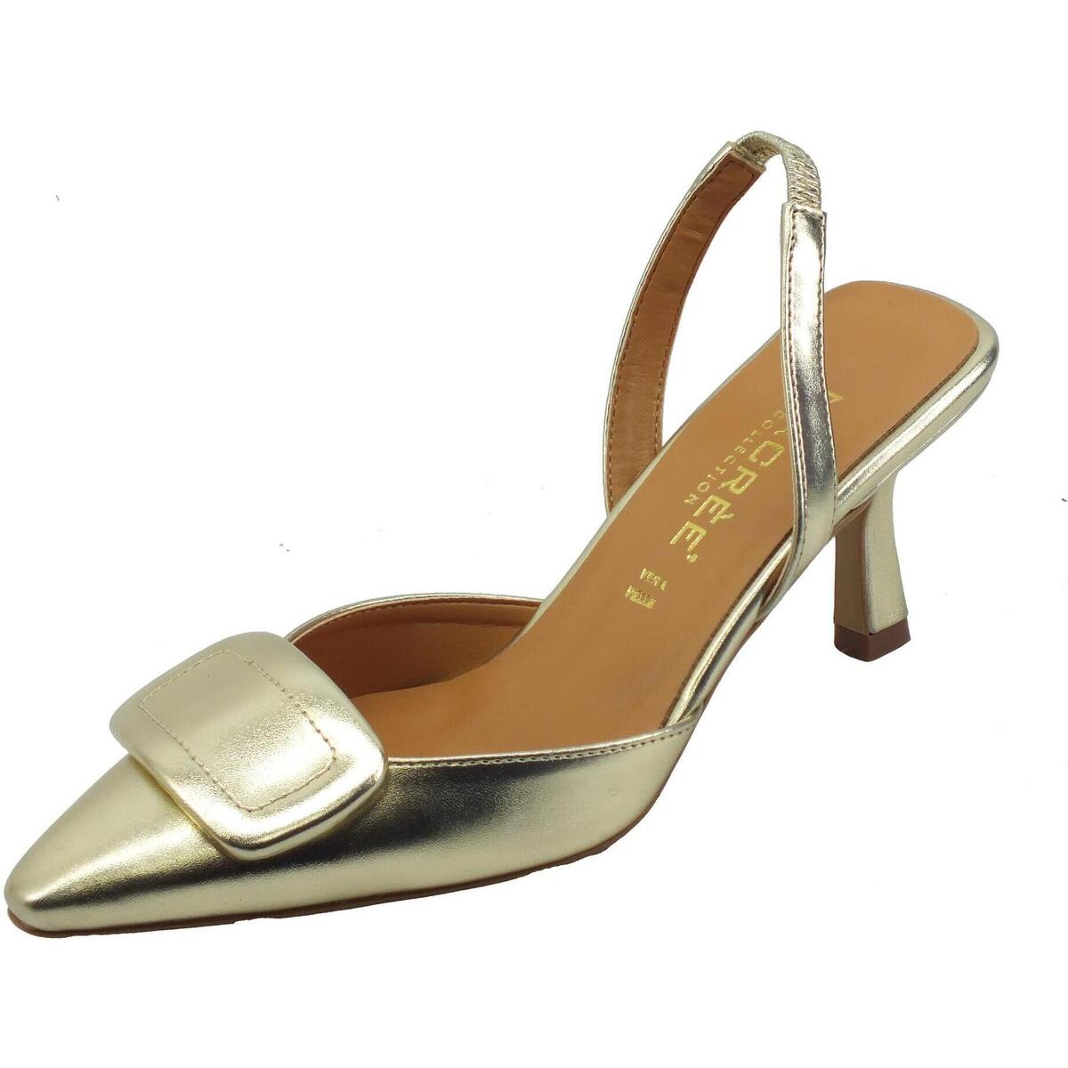 Chaussures Femme Sandales et Nu-pieds Nacree 396004 Charm Doré